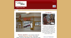 Desktop Screenshot of keenan-jewelers.com